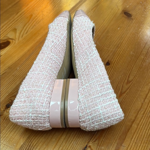 Steve Madden Blair Pink Loafers with Textured tweed Finish - Picture 8 of 11